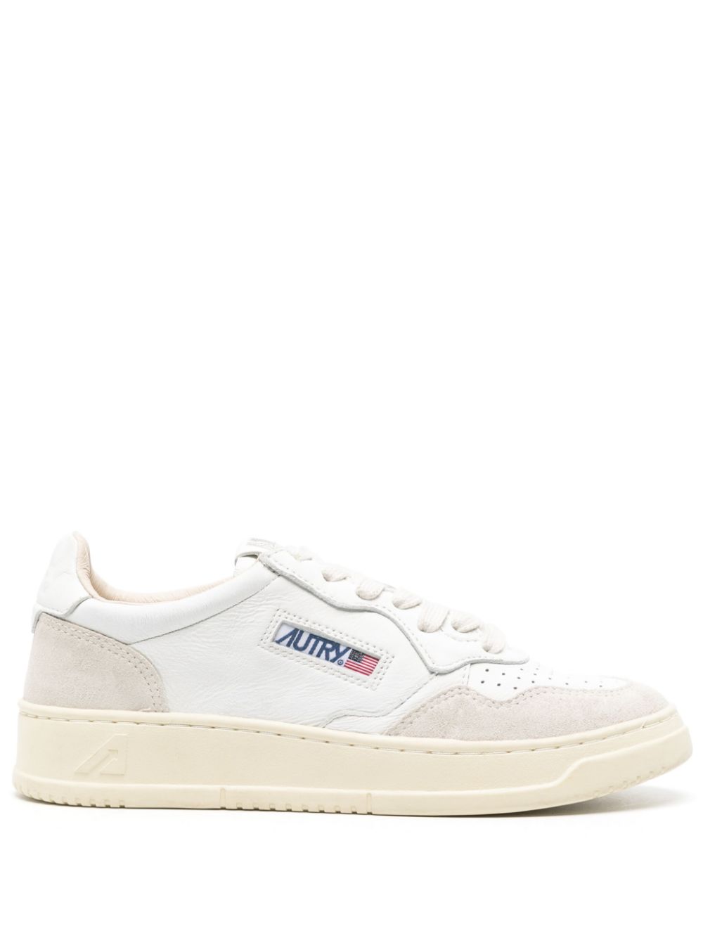 AUTRY AULWGS30GOAT/SUEDE WHT/WHITE