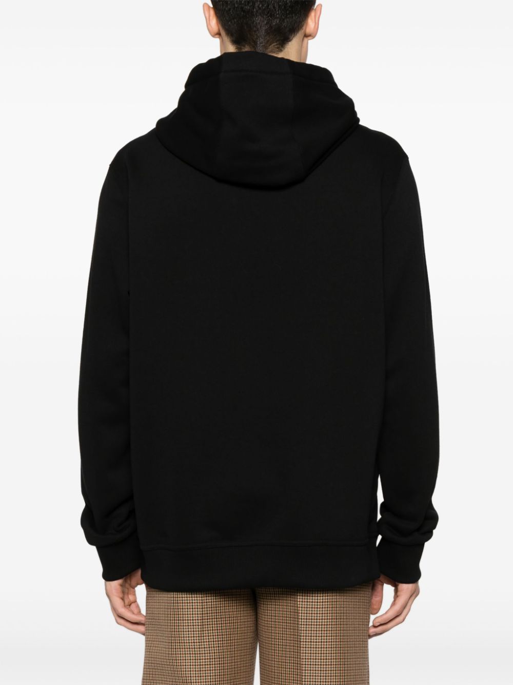Logo-print cotton hoodie<BR/><BR/><BR/>