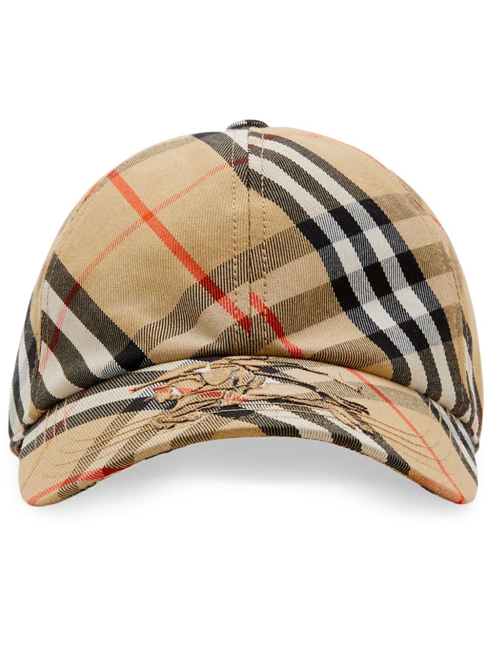 Vintage Check baseball cap<BR/><BR/><BR/>