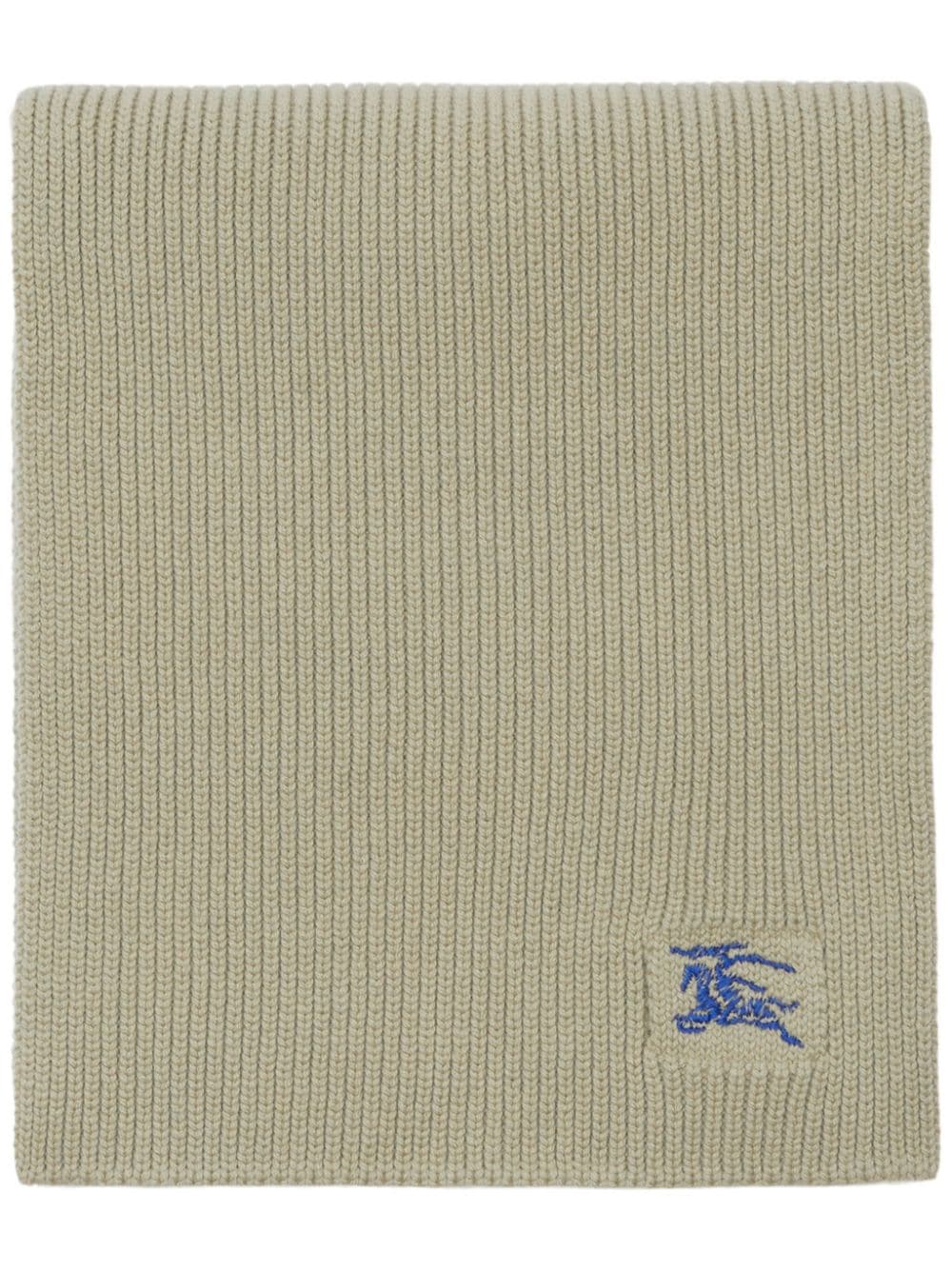 EKD-embroidered cashmere scarf