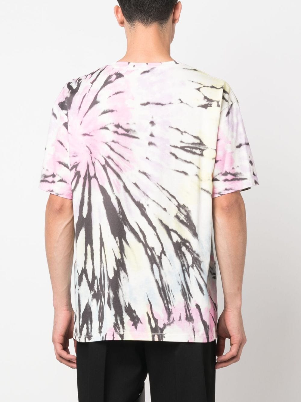 Light pink/multicolour cotton T-shirt