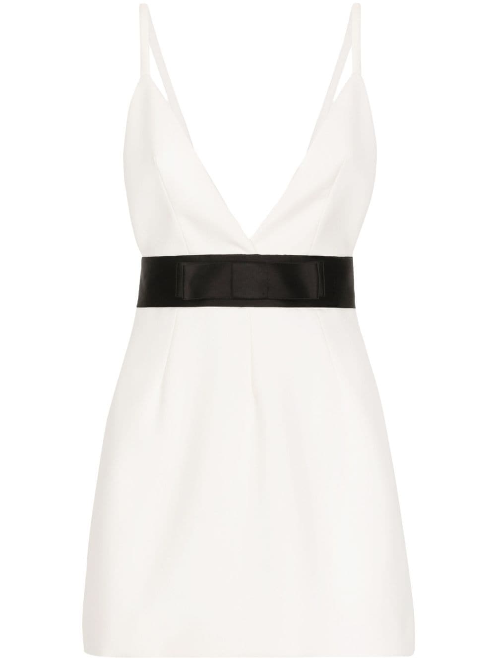 White mini dress