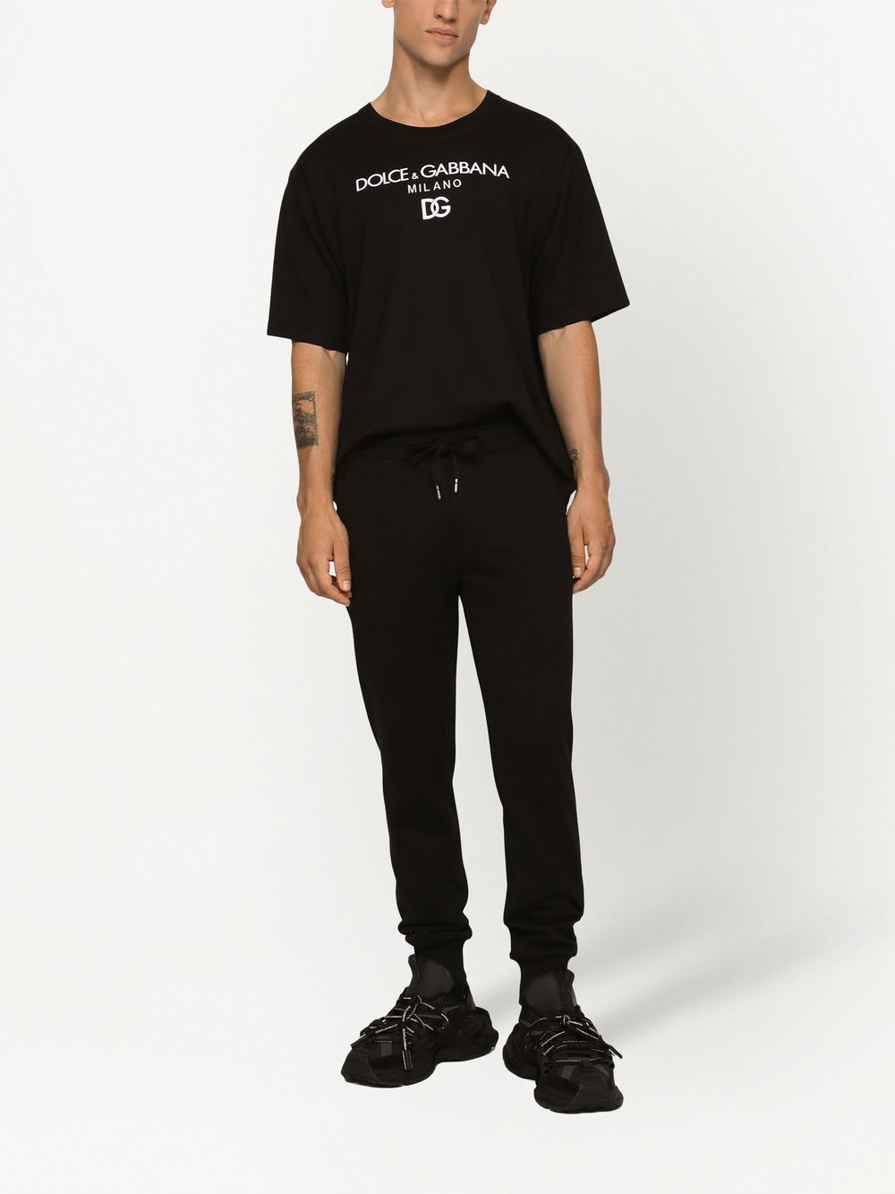 Logo-embroidered track pants