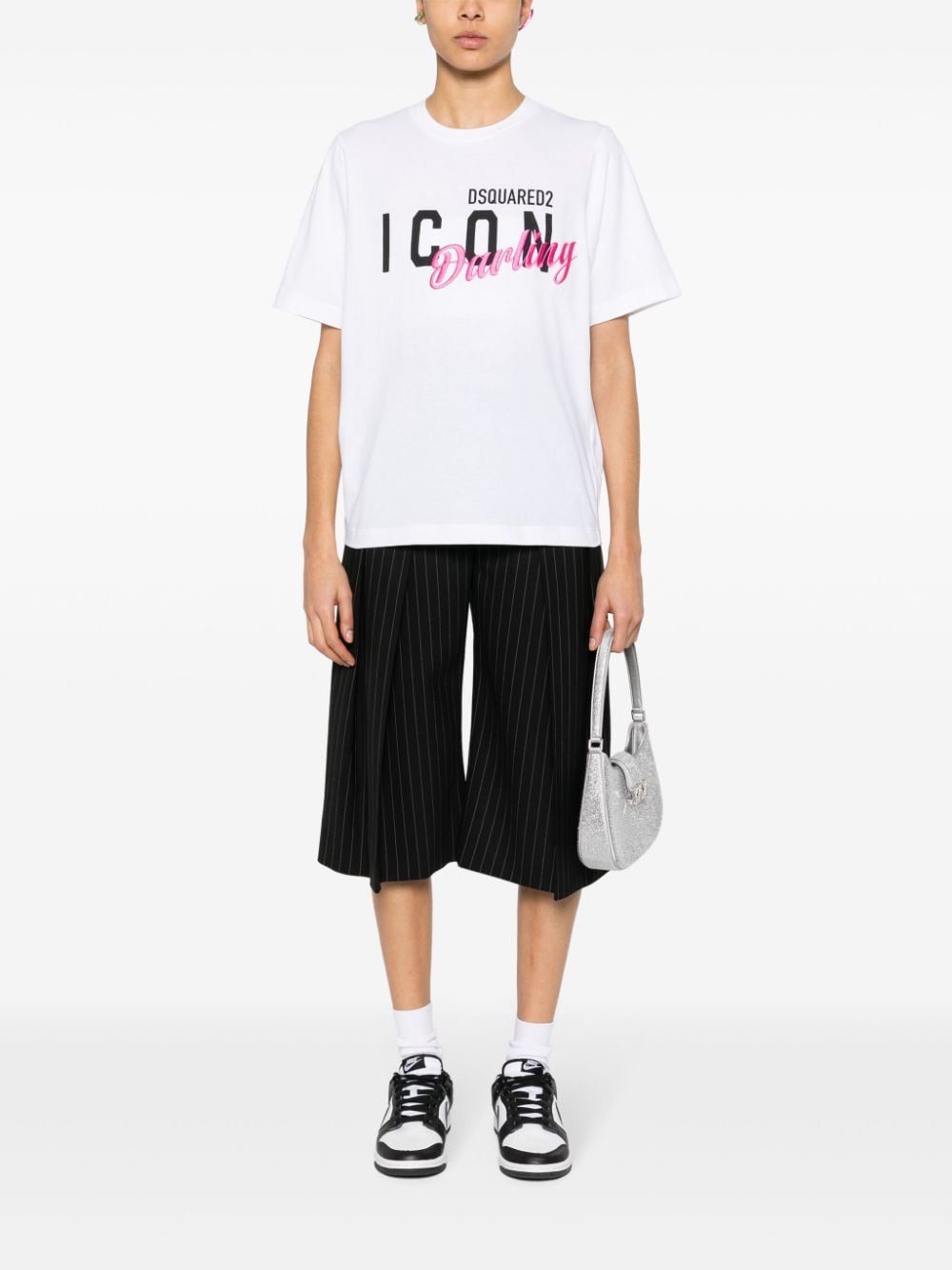 T-shirt Icon Darling in cotone<br>