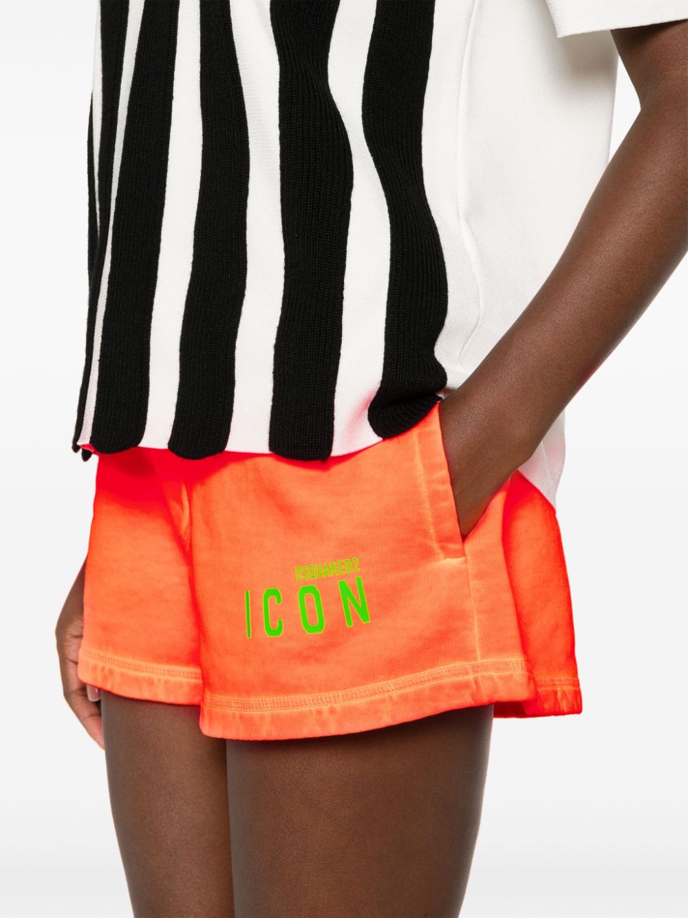 Be Icon cotton shorts<BR/><BR/>