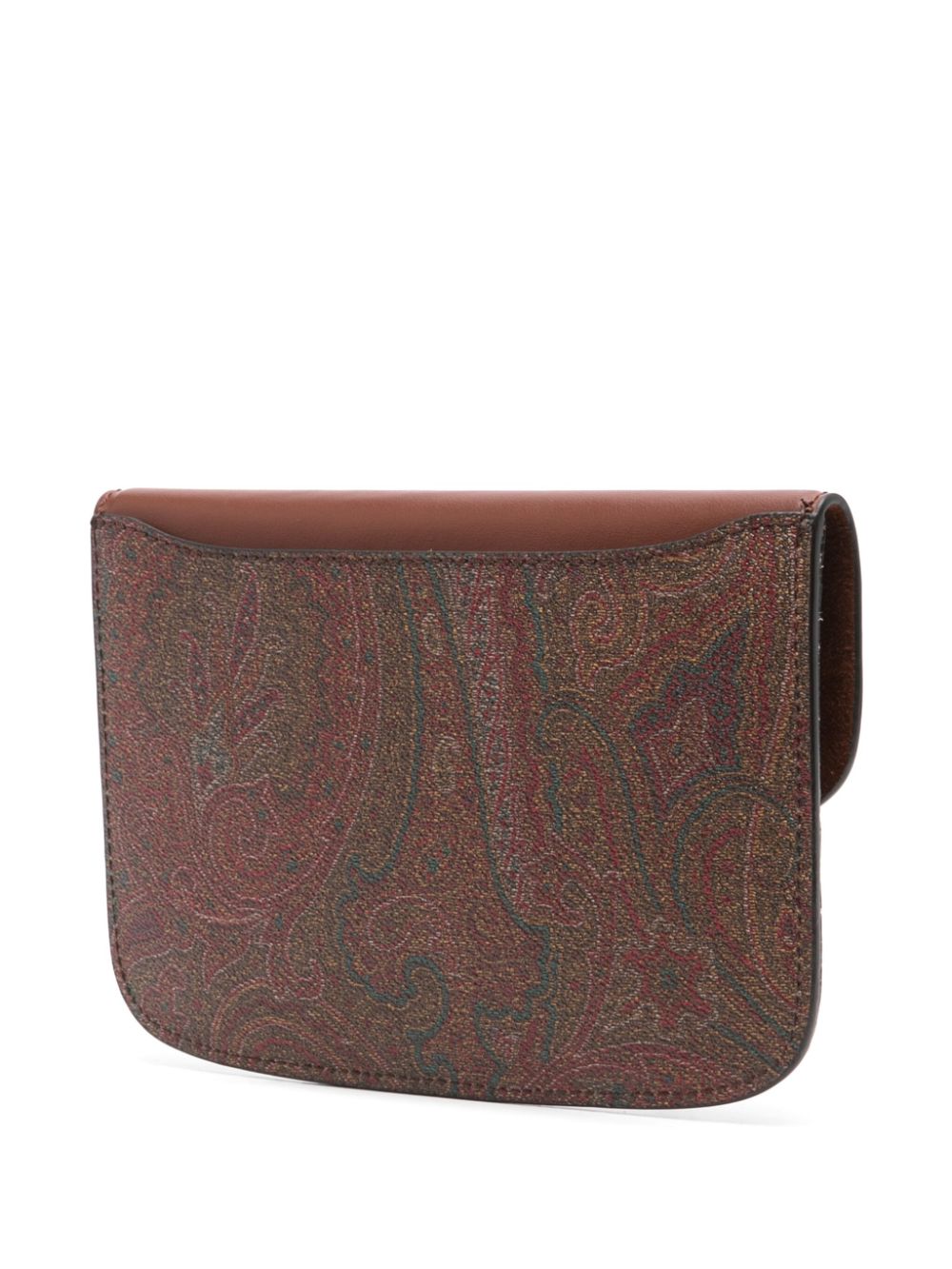 Pochette con stampa Paisley