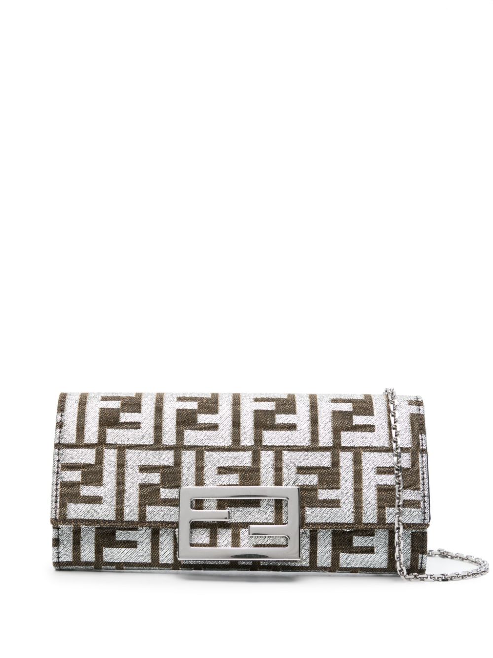 Jacquard FF motif wallet