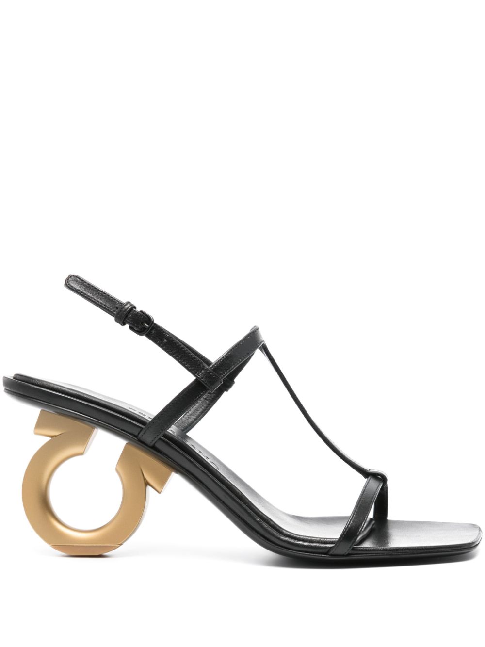 FERRAGAMO ELINA 70 101F616NERO/BIANCO