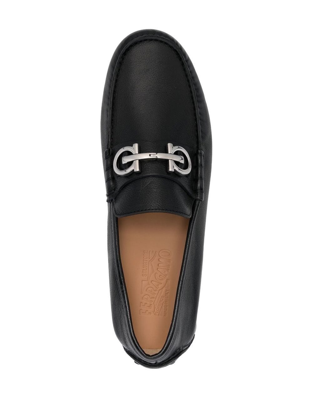Gancini-detail driver shoes