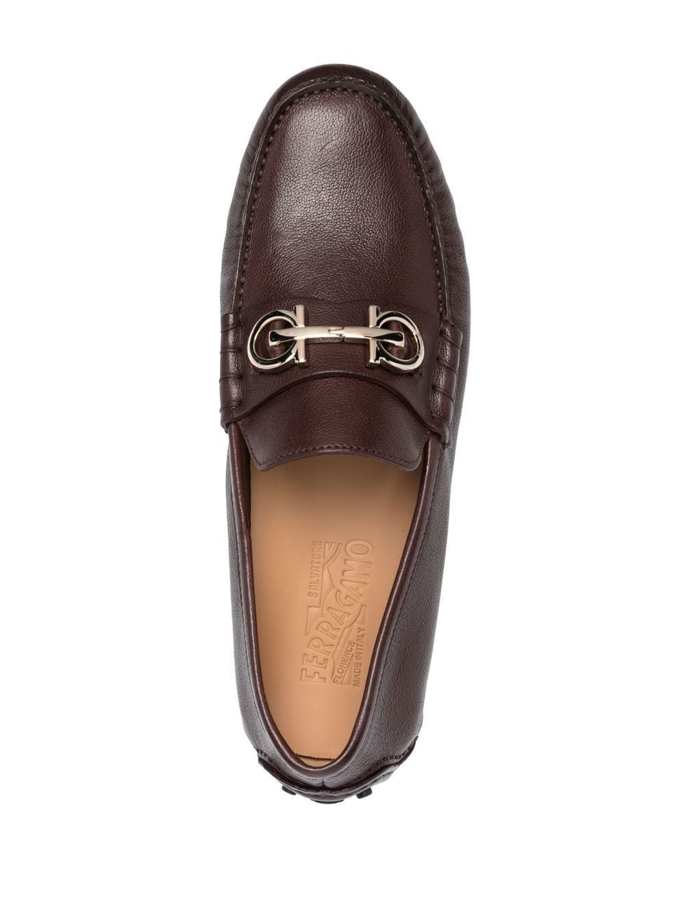 Horsebit-detail leather loafers<BR/><BR/><BR/>