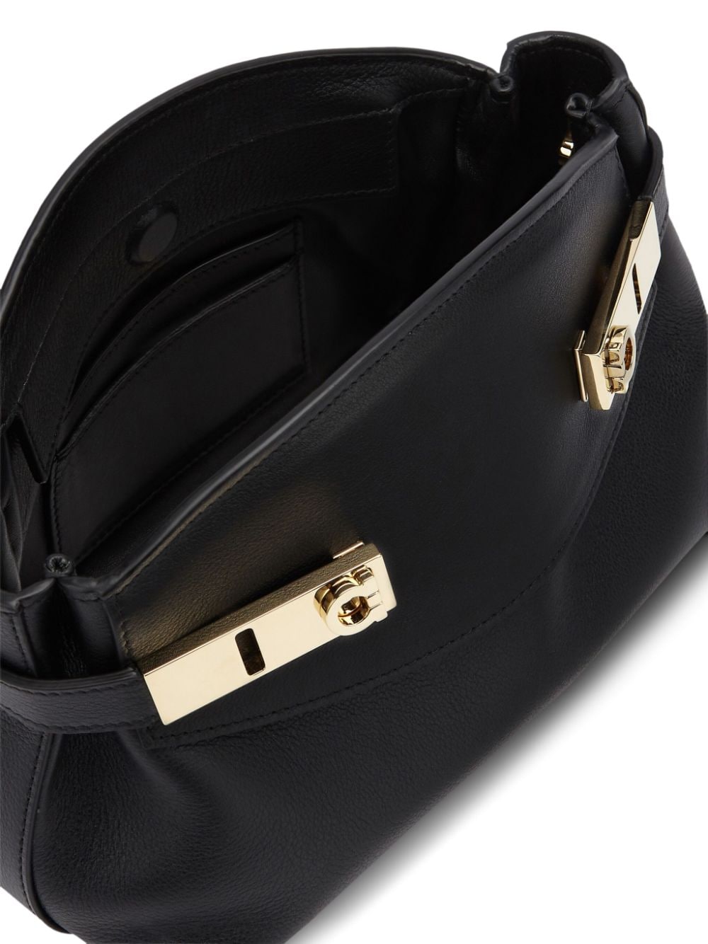 FERRAGAMO HUG POUCH S768846NERO