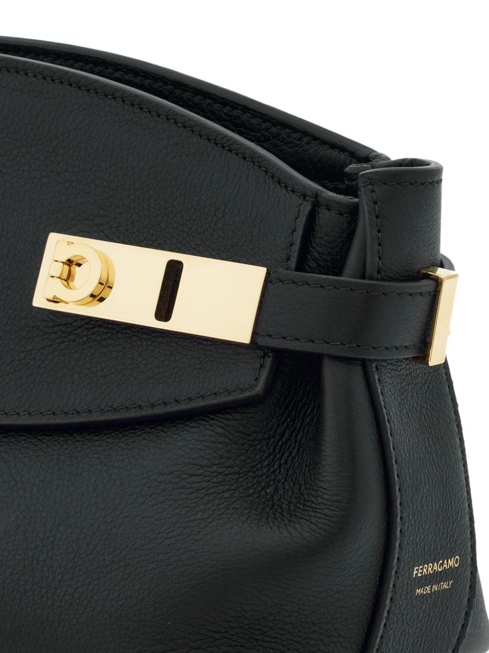 FERRAGAMO HUG POUCH S768846NERO