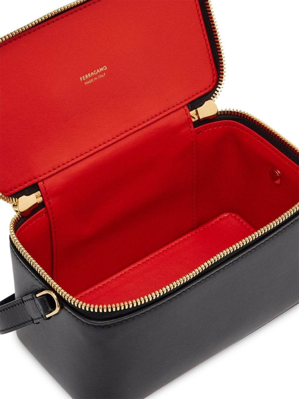 FERRAGAMO VANITY220624NERO FLAME RED