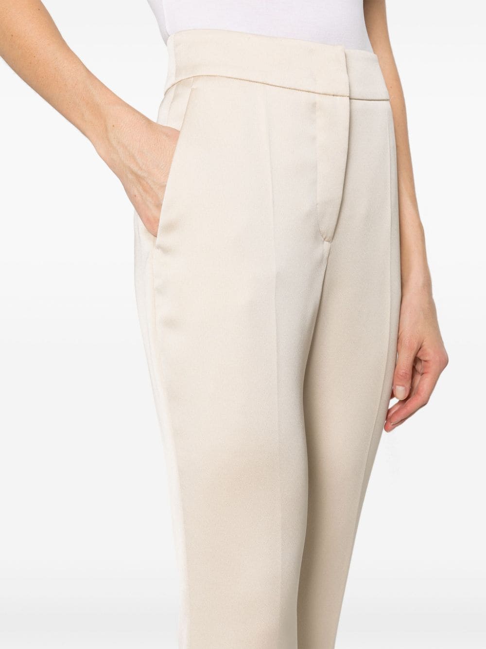 Iconic high-waist flared trousers<BR/><BR/><BR/>