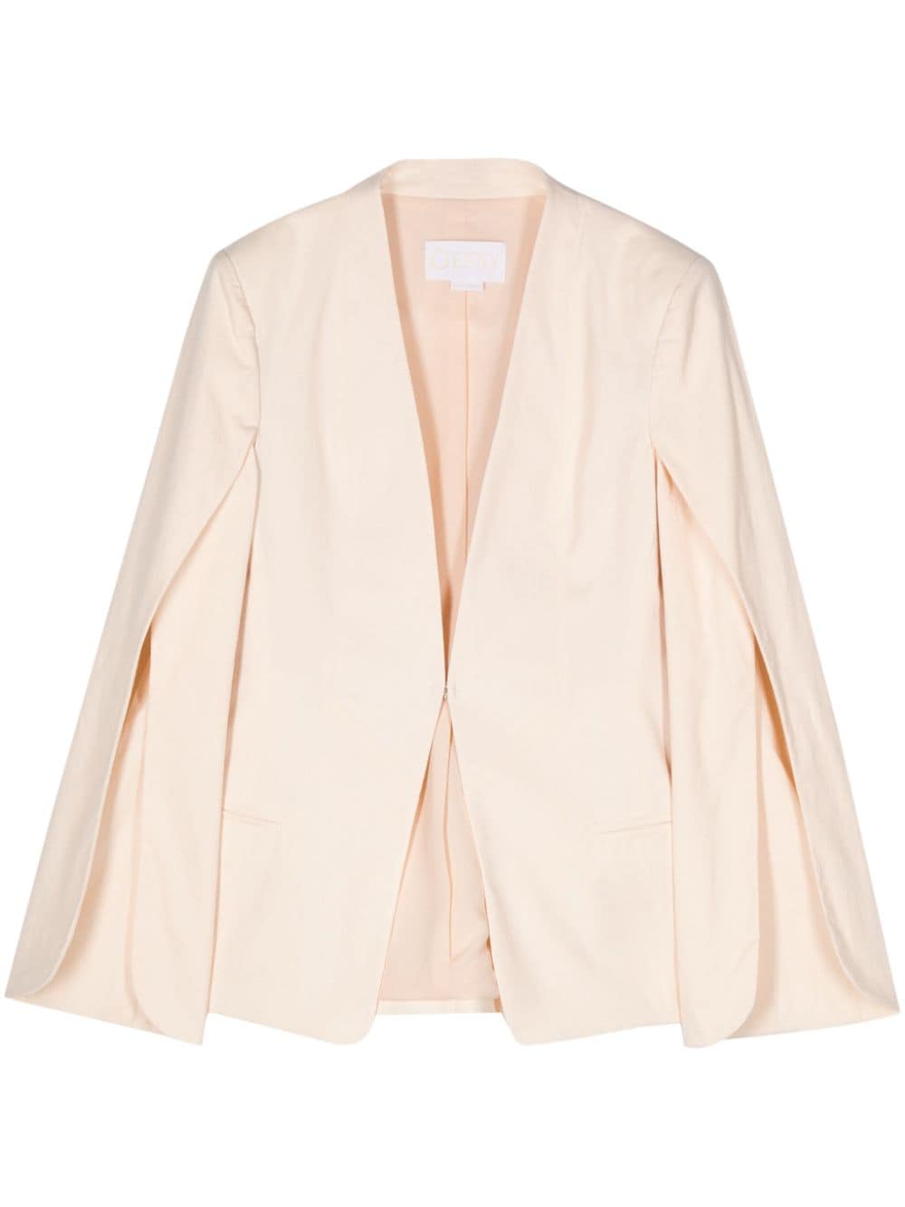 Crinkled cotton jacket<BR/><BR/><BR/>