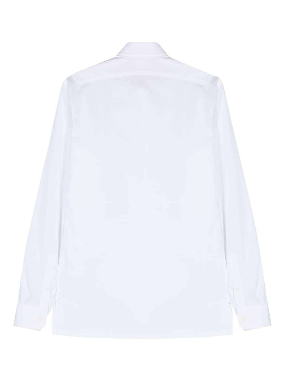 Popeline texture shirt