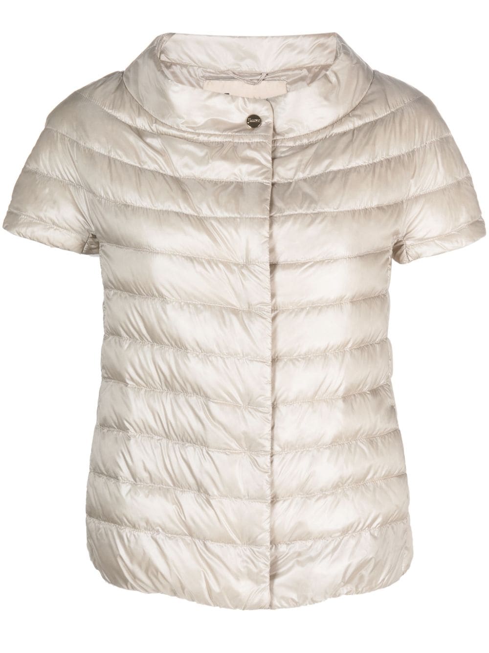 Margherita short-sleeve quilted jacket<BR/><BR/><BR/>