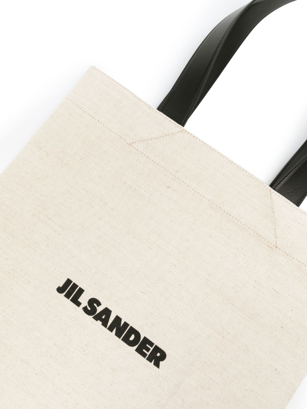 Logo-print canvas tote bag<BR/><BR/><BR/>