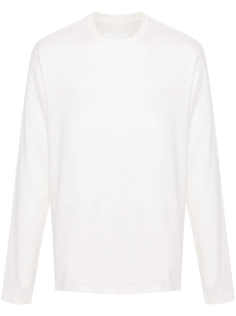 Long-sleeve cotton T-shirt<BR/><BR/><BR/>