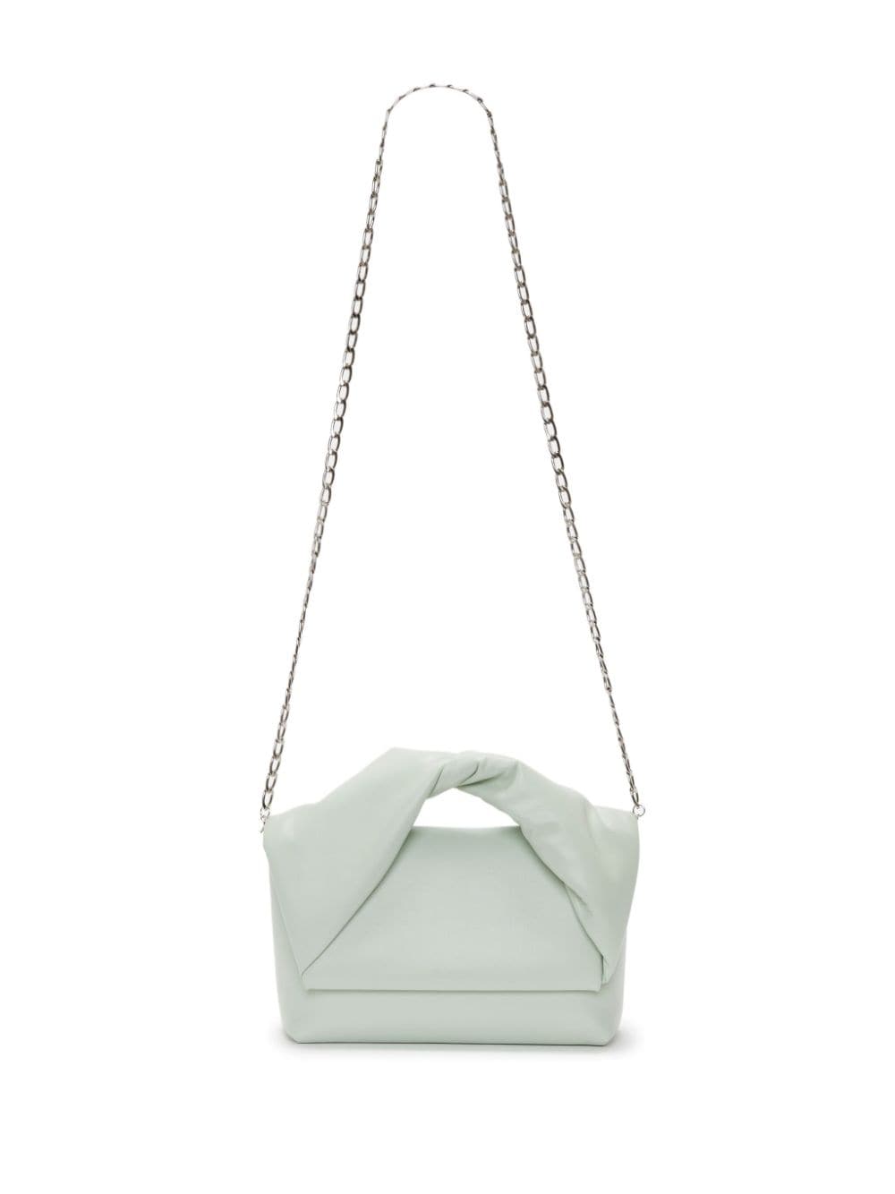 Mint Medium Twister leather shoulder bag