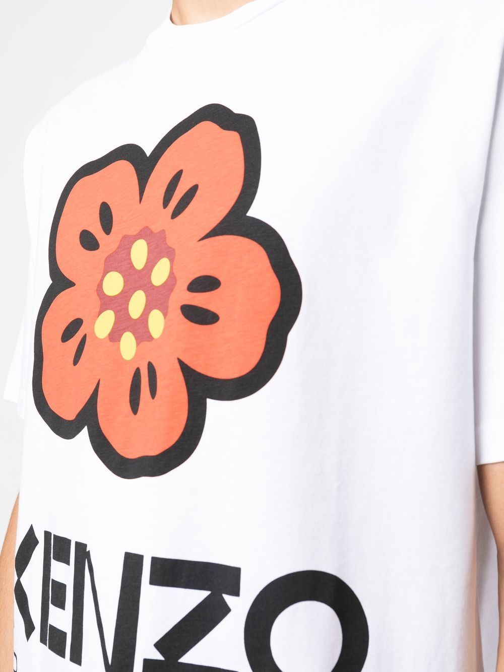 T-shirt in cotone Boke Flower<br><br><br><br>