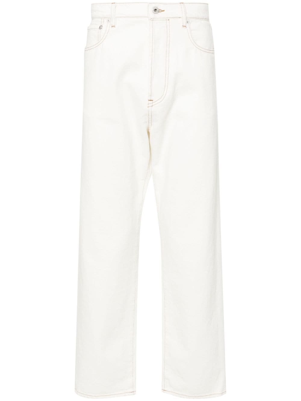 Asagao cropped straight-leg jeans<BR/><BR/><BR/><BR/>