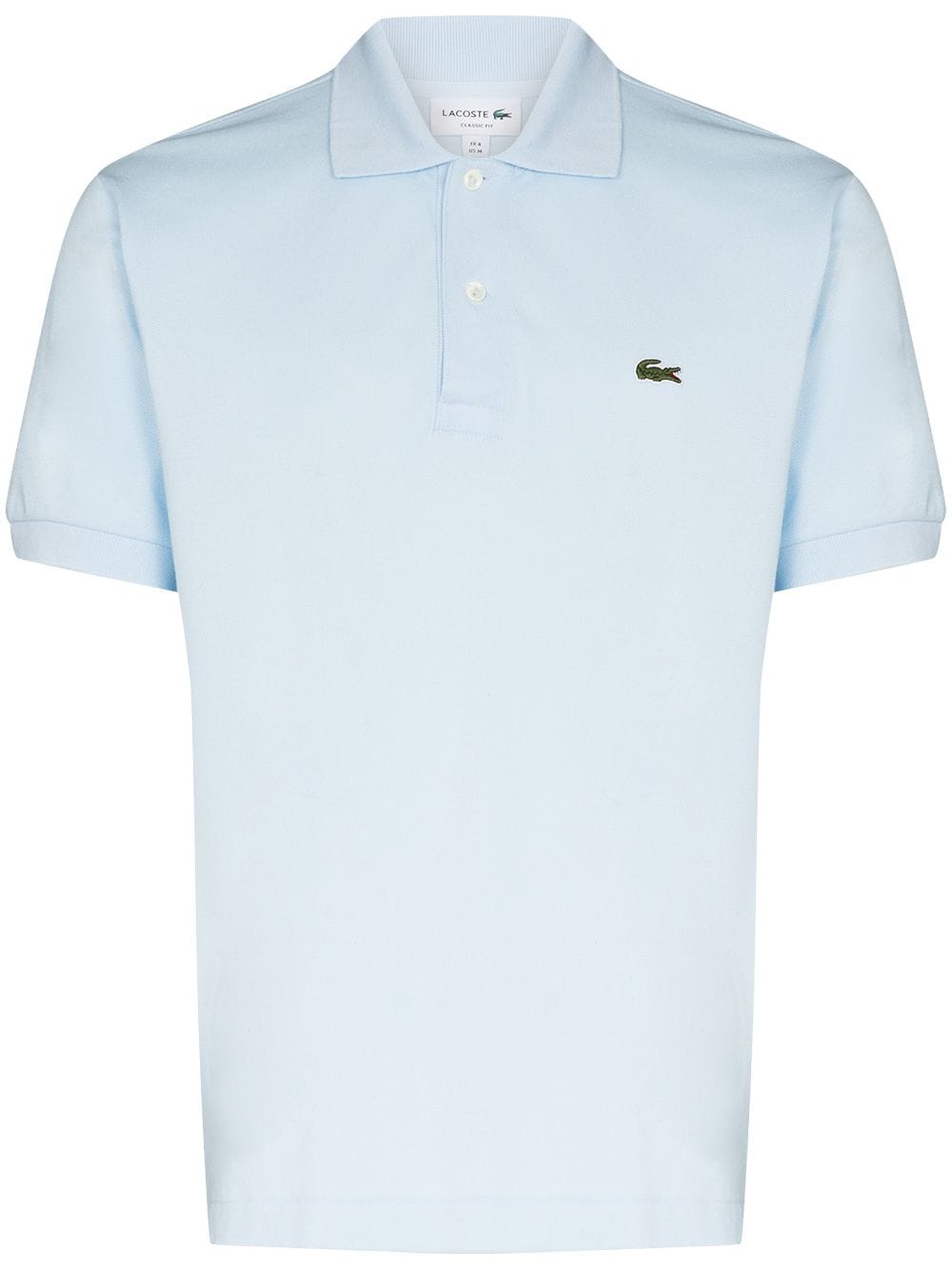Logo-patch short-sleeve polo shirt<BR/><BR/>