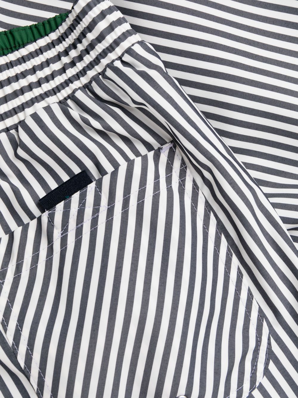 Stripe-print swim shorts<BR/><BR/>