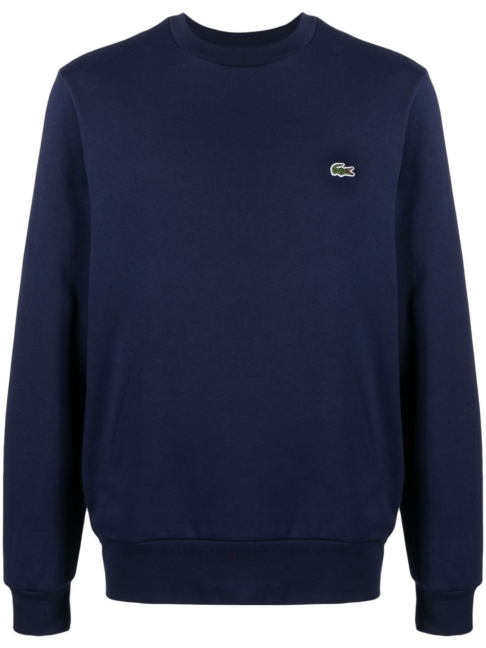 Classic logo-patch cotton sweatshirt<BR/><BR/>