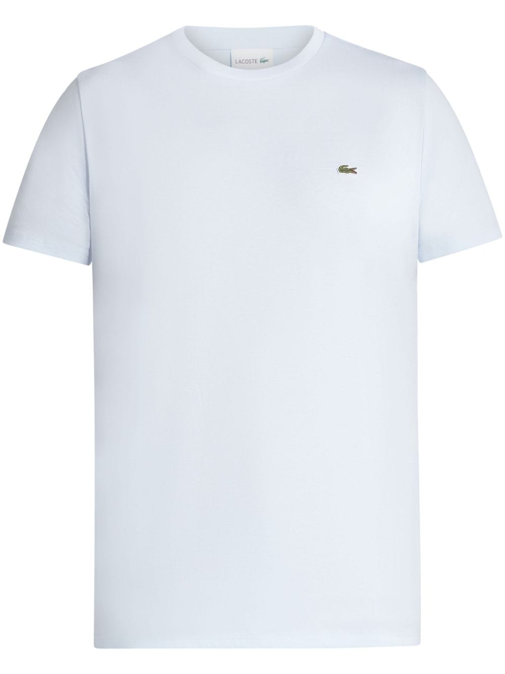 Logo-patch cotton T-shirt<BR/>