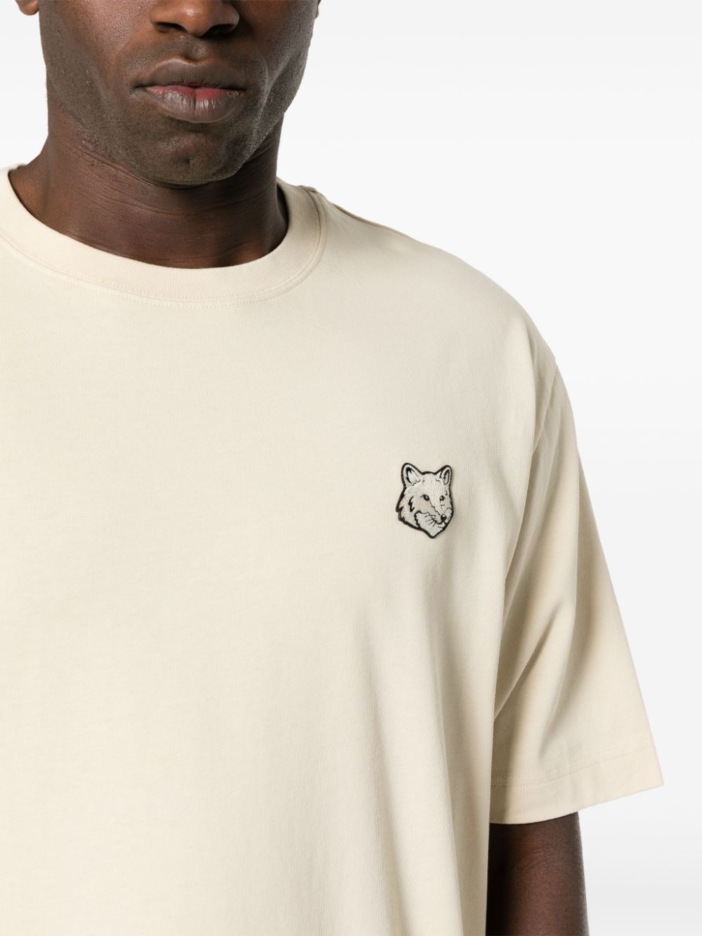 Bold Fox Head cotton T-shirt