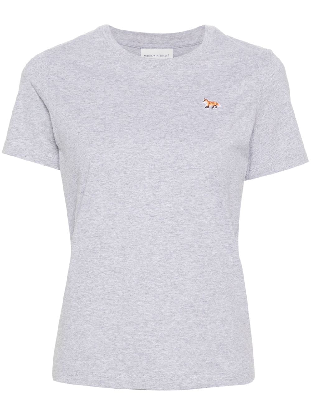 Fox-motif cotton T-shirt<BR/><BR/>