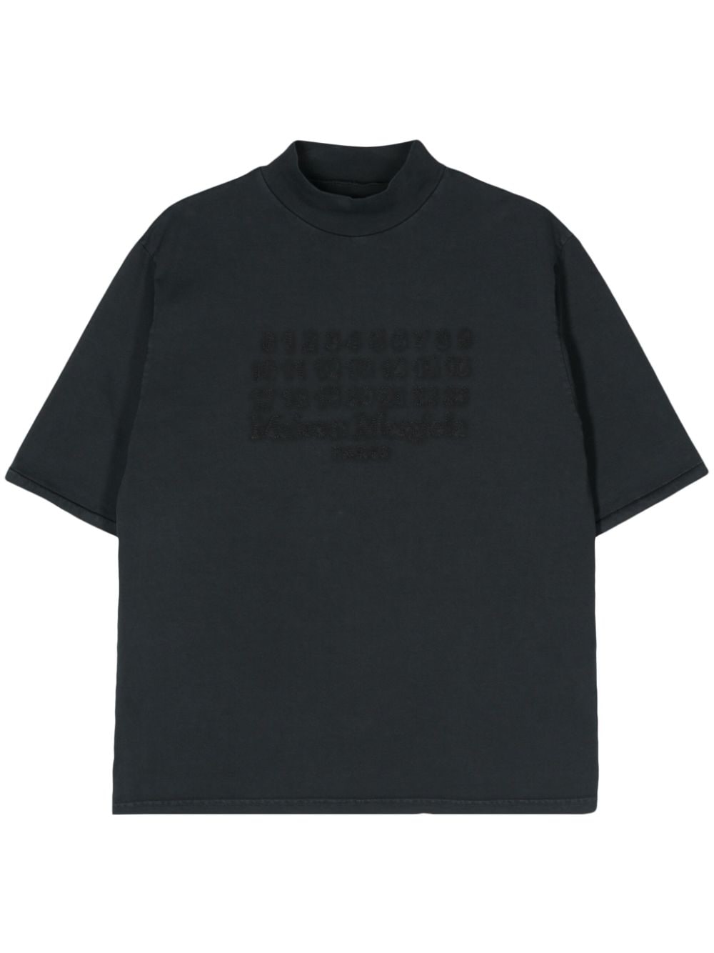 T-shirt in cotone con ricamo numeri<br><br><br>