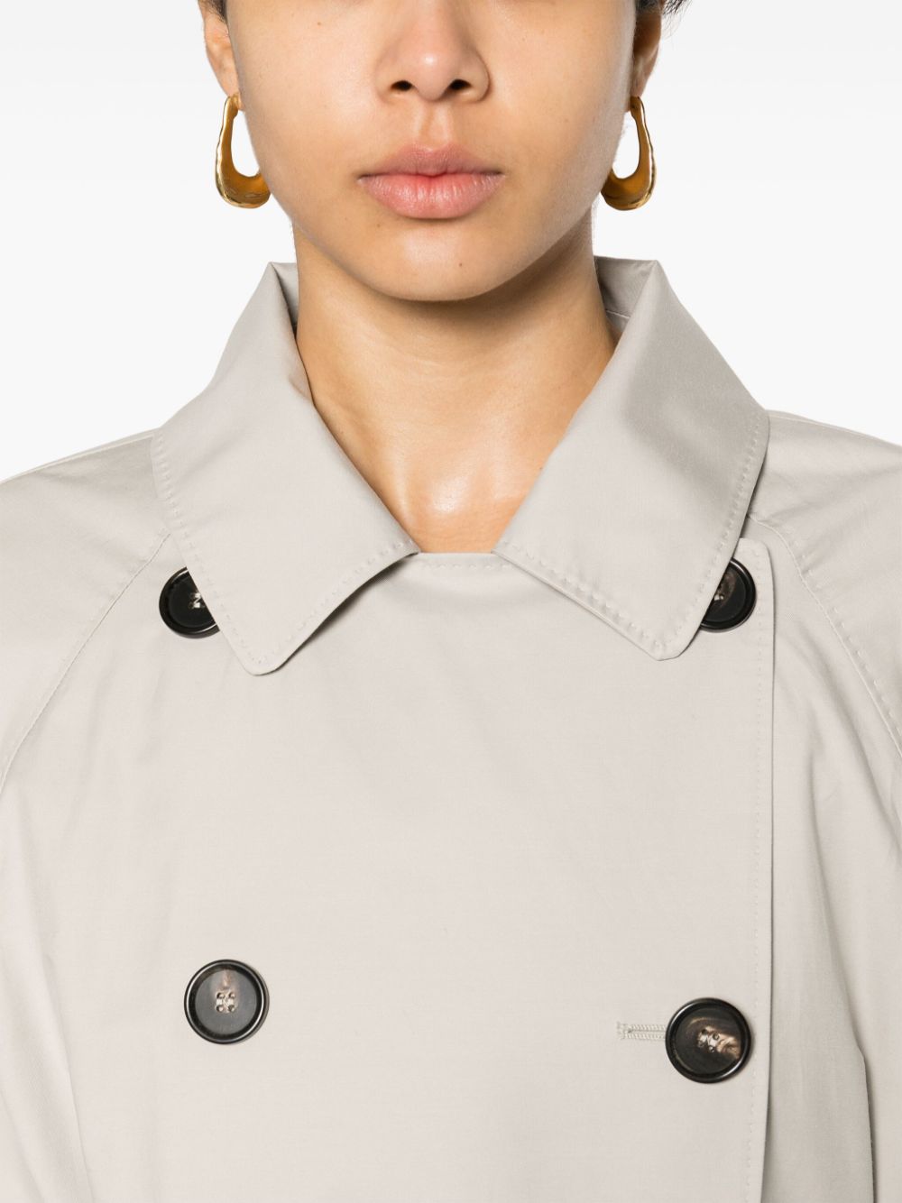 Ti trench coat<BR/>The Cube Collection