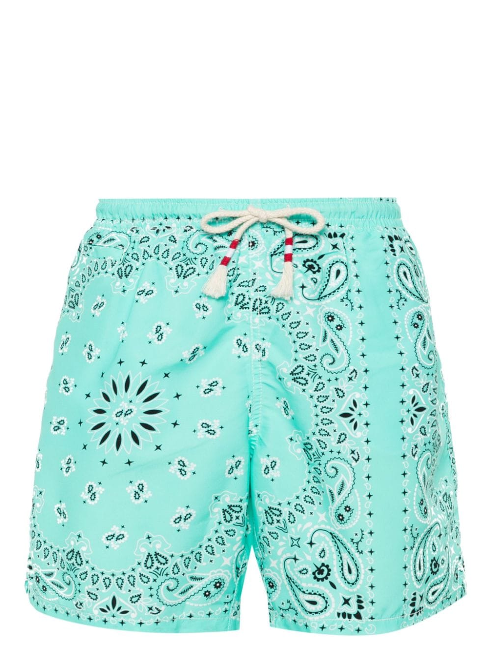 Bandana-print swim shorts