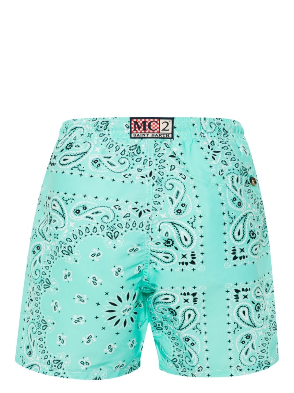 Bandana-print swim shorts