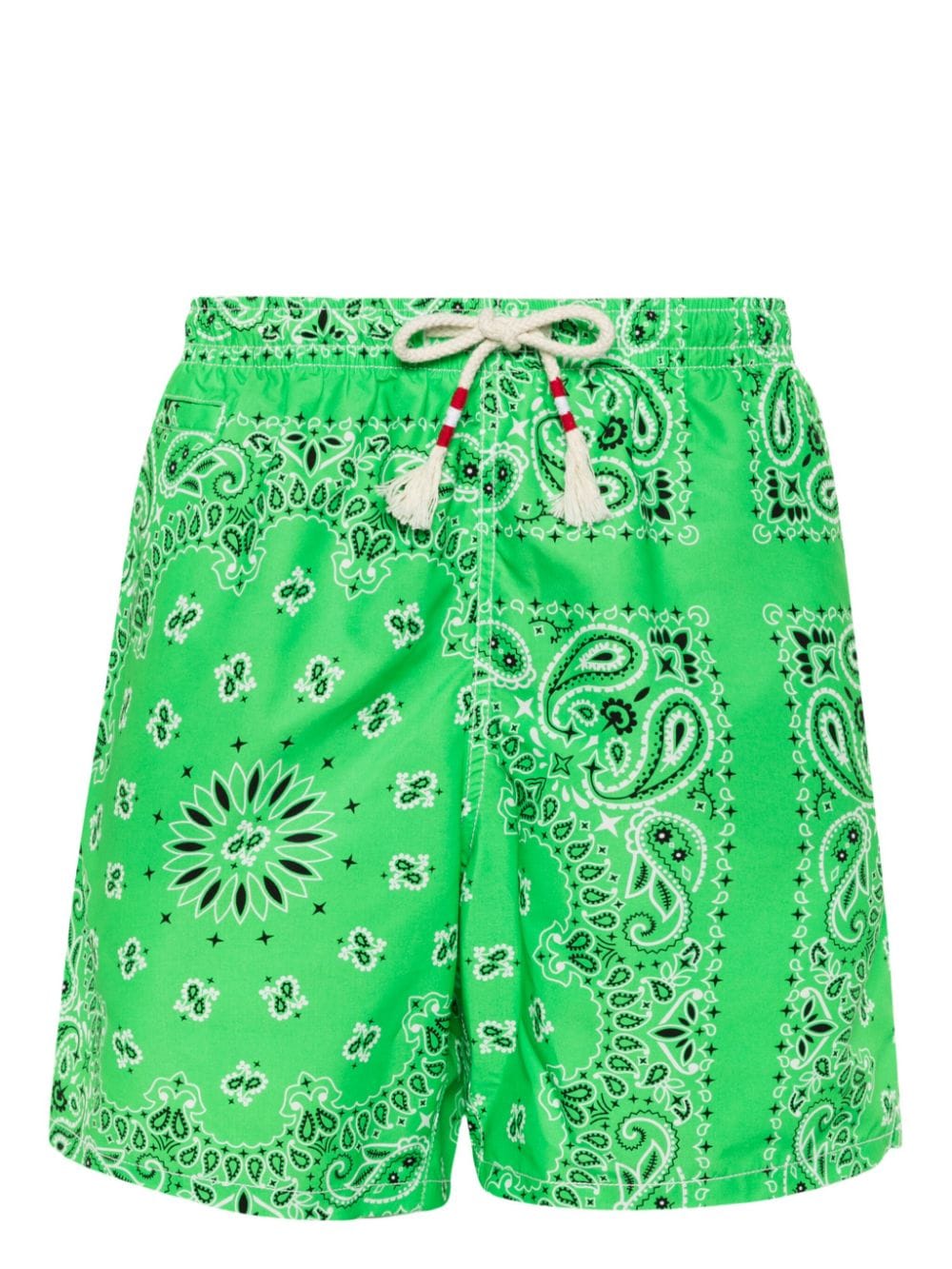 Bandana-print swim shorts