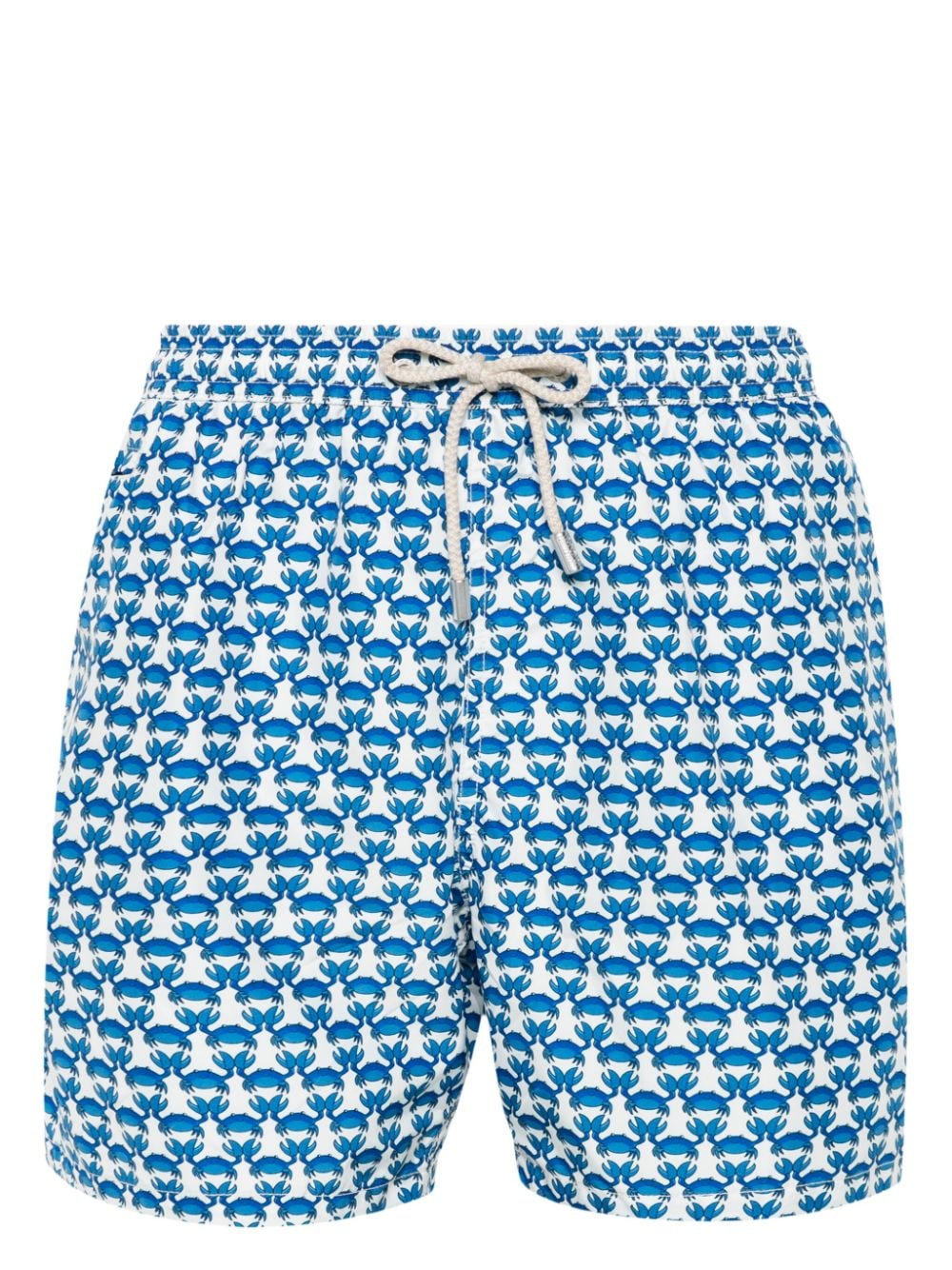 Crabs-print swim shorts