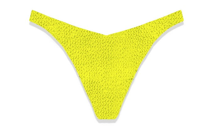 Yellow sponge bathing suit