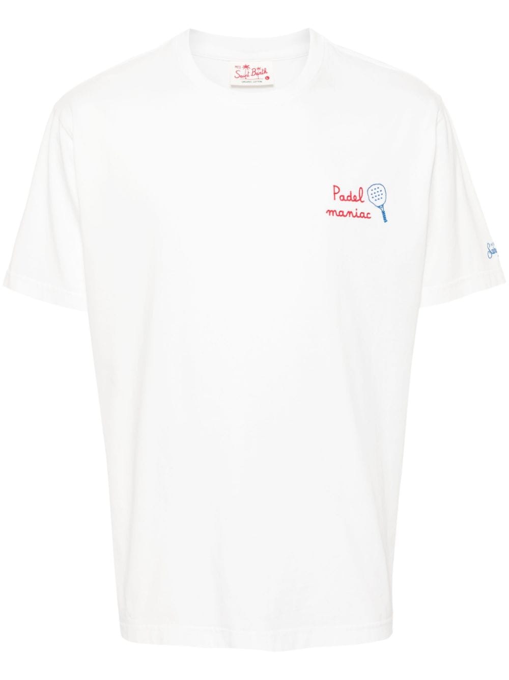 Padel maniac-embroidered T-shirt