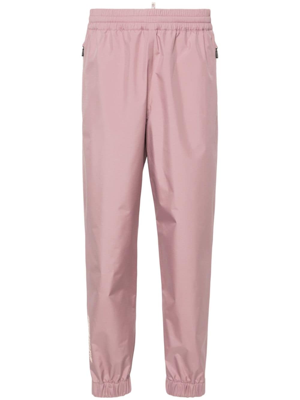 Gore-Tex pink pants<BR/>Moncler Grenoble Collection