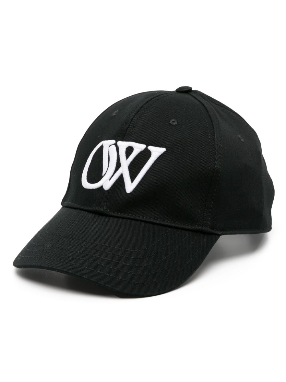 Logo-embroidered cotton baseball cap<BR/><BR/><BR/>