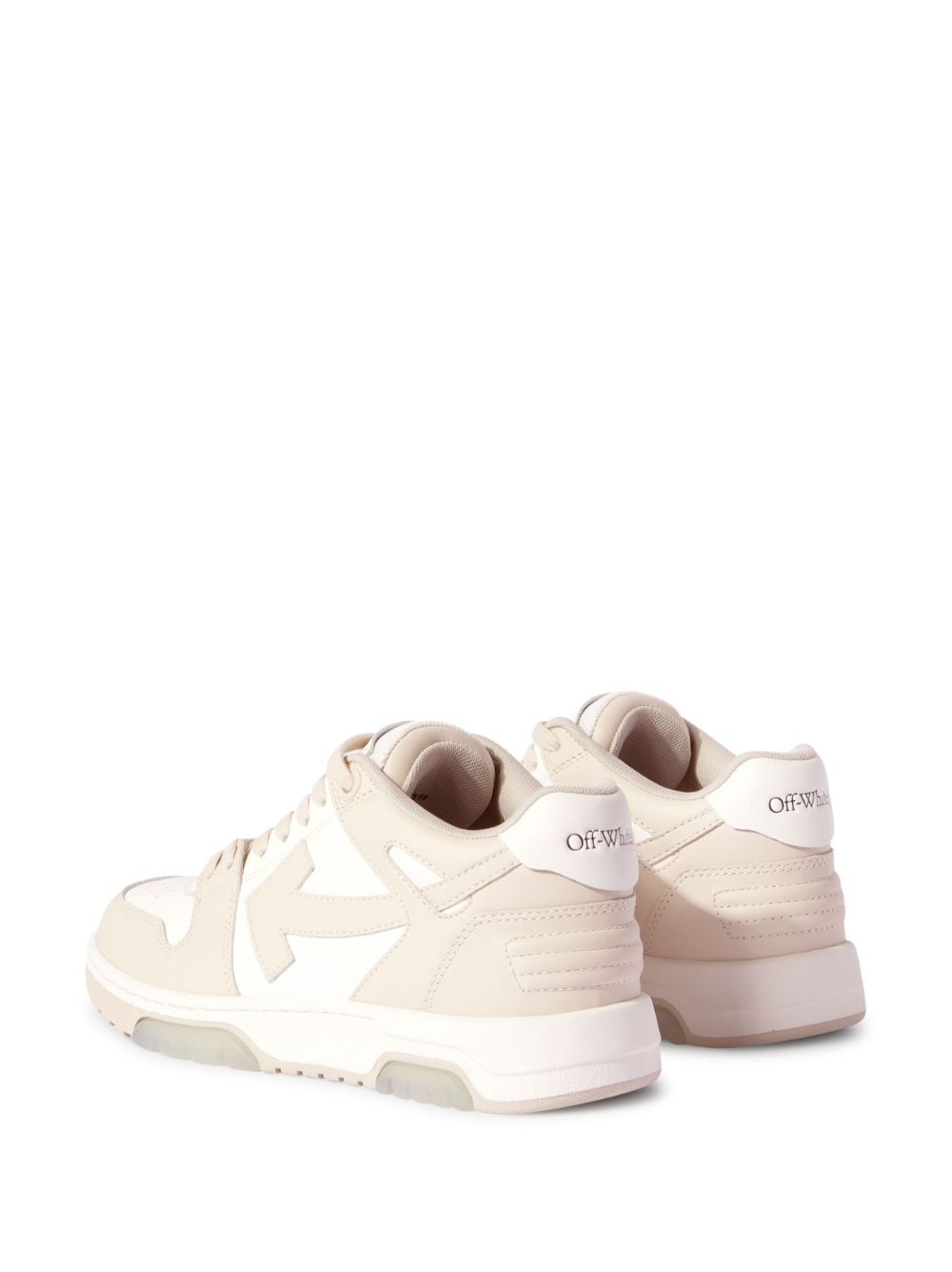 Sneaker Out Of Office in pelle bianco beige