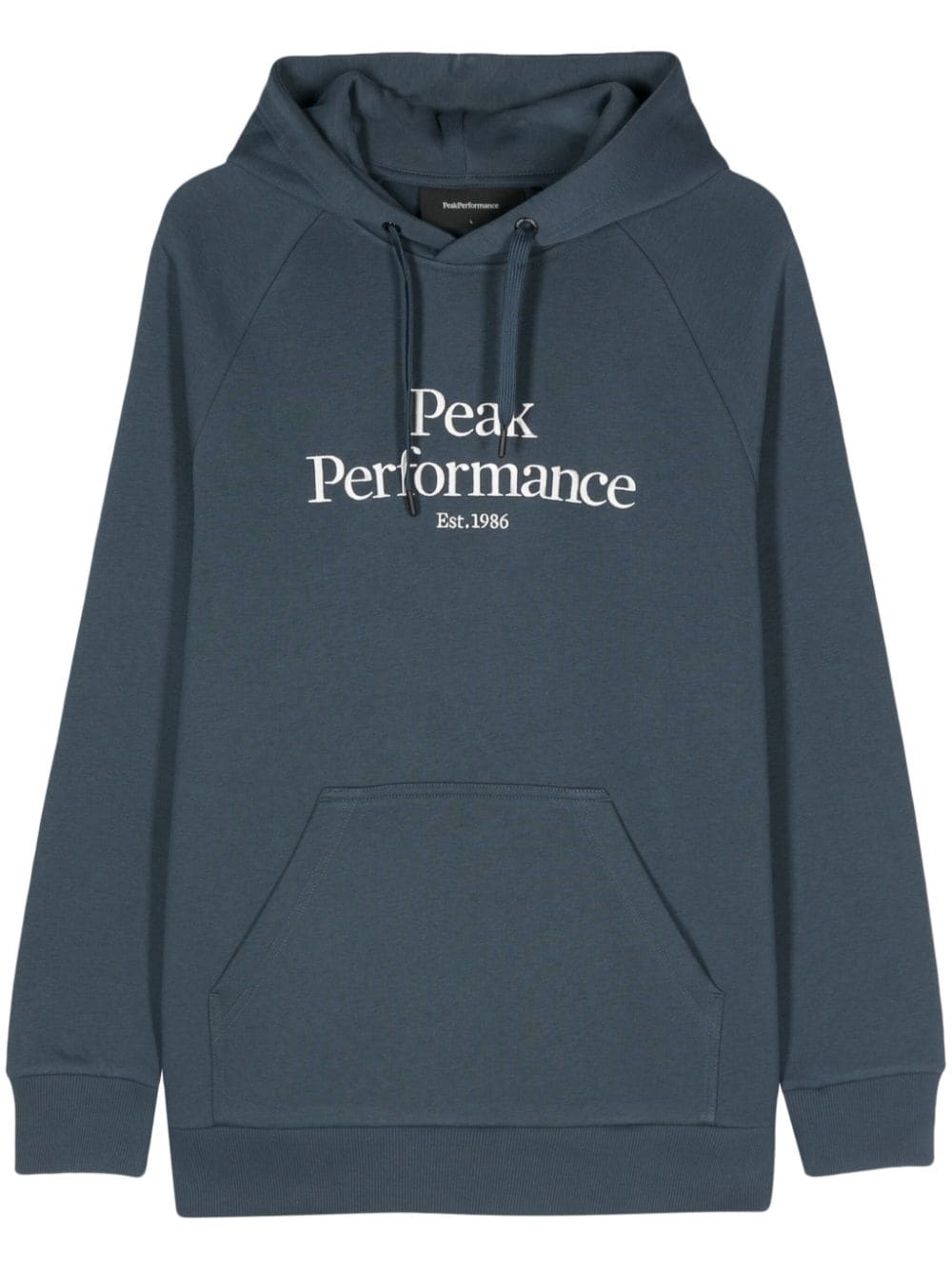 Logo-embroidered performance hoodie<BR/><BR/><BR/>