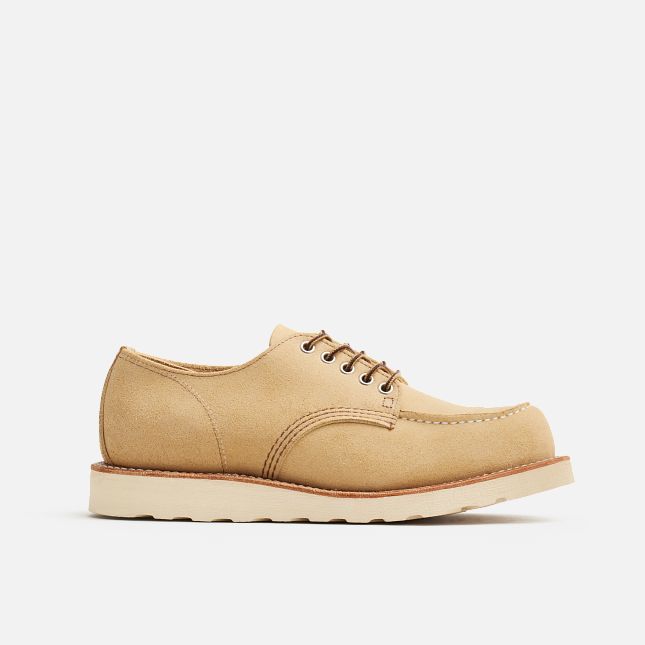 Beige oxford shoes
