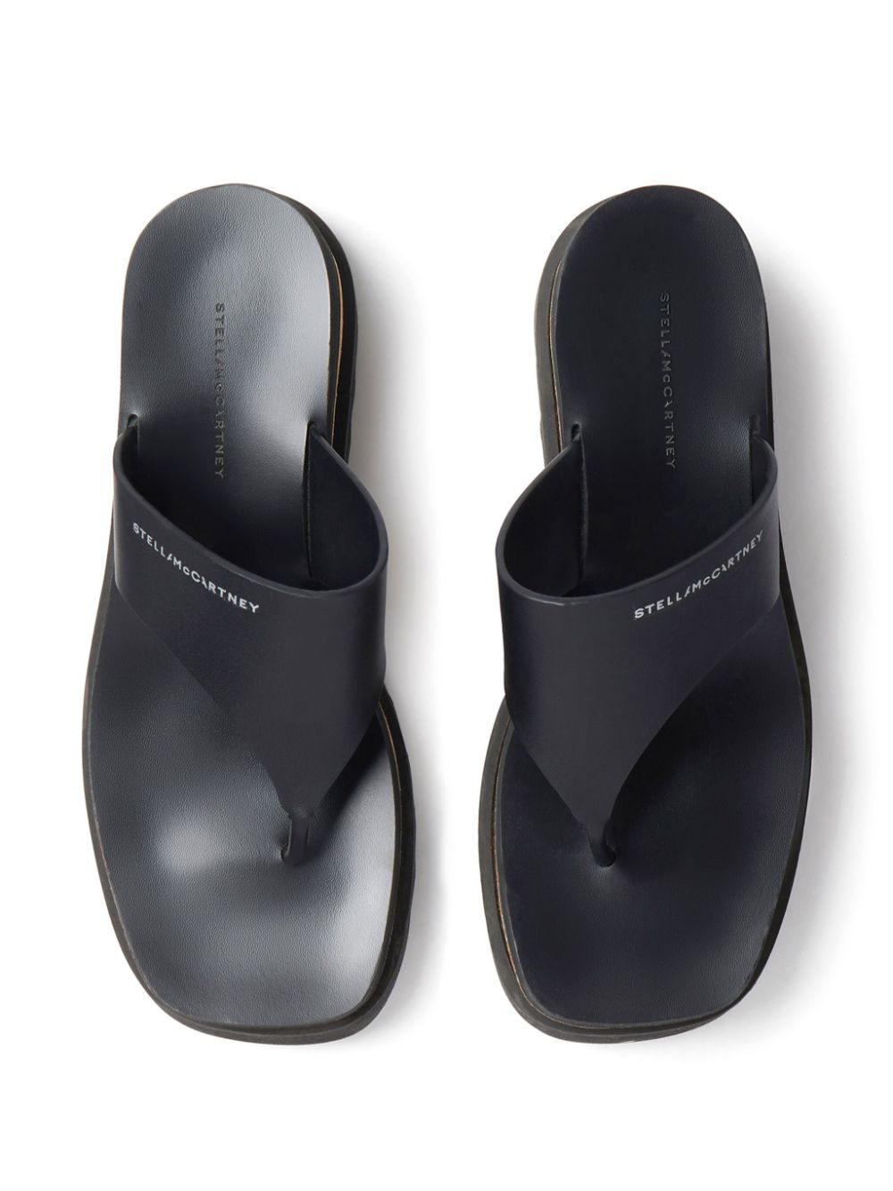 Sneak-Elyse logo-print platform sandals<BR/><BR/><BR/>