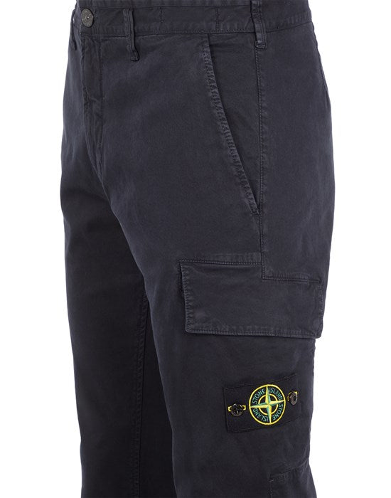 Pantaloni cargo con stemma della bussola<br>