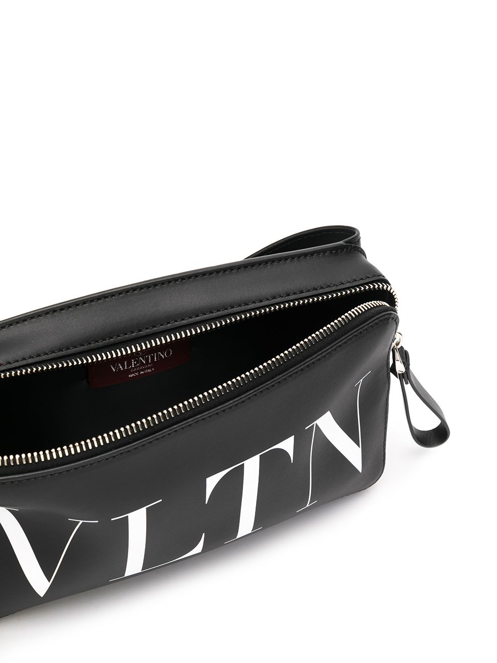 Black and white VLTN belt bag