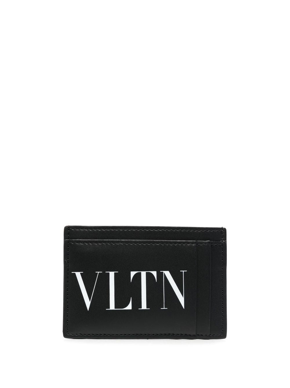 Portacarte compatto con logo VLTN