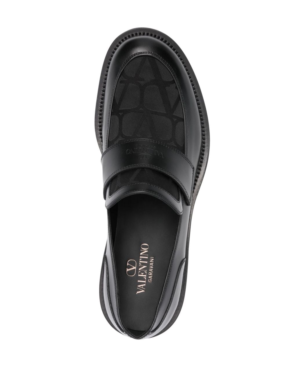 Toile Iconographe leather loafers<BR/><BR/><BR/>